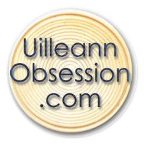 UilleannObsession.com Round Sticker