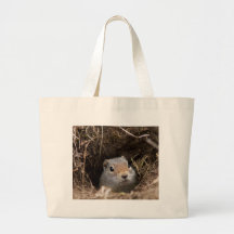 Uinta Ground Squirrel Tote Bags