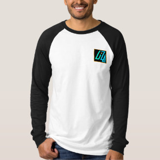 UIZE Black & White Raglan (pocket position) Shirt