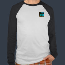 UIZE Black & White Raglan (pocket position) t-shirts