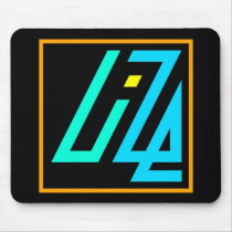 UIZE Mousepad (black, horizontal) by uize_merch UIZE Mousepad (black, horizontal)