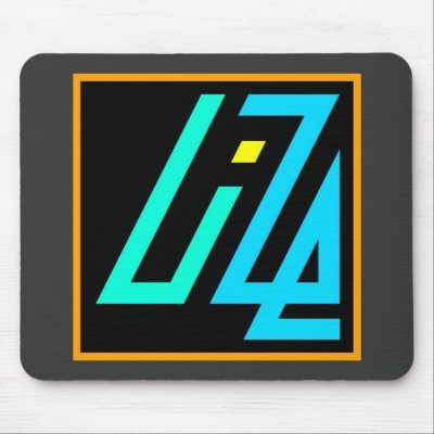 UIZE Mousepad (charcoal, horizontal) by uize_merch