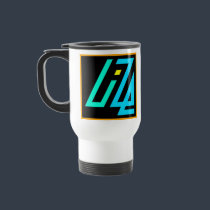 UIZE Mug (black and white travel mug)