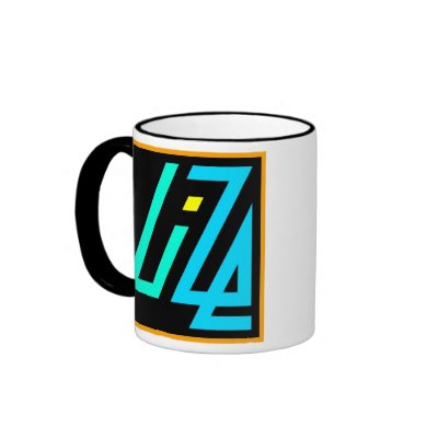 UIZE Mug (black ringer) by uize_merch
