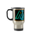 UIZE Mug (brushed metal travel mug)