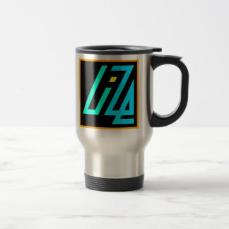 UIZE Mug (brushed metal travel mug)