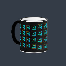 UIZE Mug (tiled matrix on black)