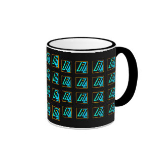 UIZE Mug (tiled matrix on black)