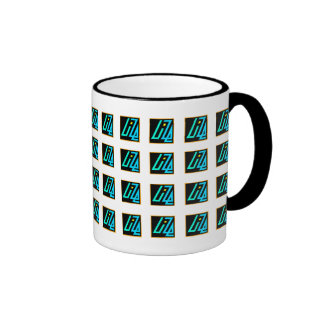 UIZE Mug (tiled matrix on white)