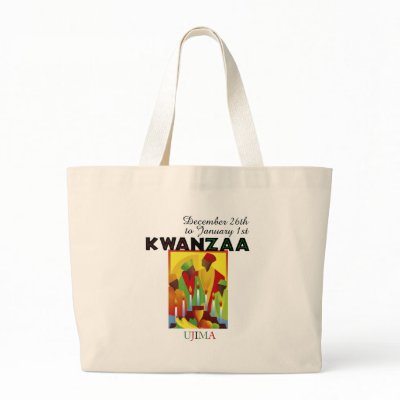 UJIMA - Responsibility Canvas Bag by Kwanzaa