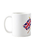 UK and Andorra Crossed Flags mugs