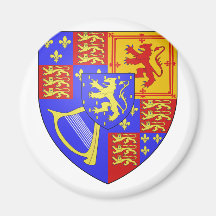 UK Arms 1689, Netherlands Refrigerator Magnets