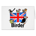 UK Birder Note Card