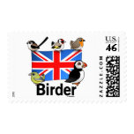 UK Birder Stamp