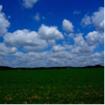 UK Blue Skies and Green Grass All The Way Photo Cutout