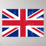UK British Great Britain England English Flag Print