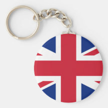 UK British Union Jack Flag Keychain
