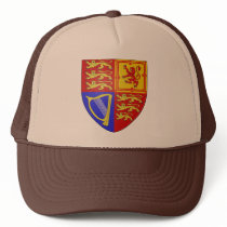 UK COAT OF ARMS hats by dizzypixels UK COAT OF ARMS hats