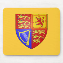 UK COAT OF ARMS mousepads by dizzypixels UK COAT OF ARMS mousepads