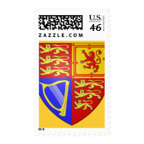 UK COAT OF ARMS POSTAGE STAMP