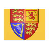 UK COAT OF ARMS postcards