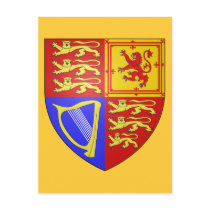 UK COAT OF ARMS postcards