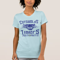 uk cotswolds tiger by rogers bros t-shirts