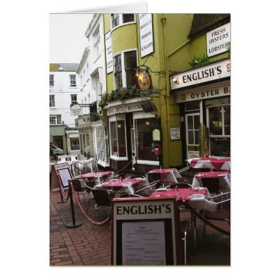 (UK) english lunch Greeting Card by webgrrl