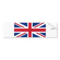 UK Flag bumper stickers by DejaVu_Images UK Flag bumper stickers