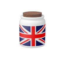 UK Flag Candy Dish