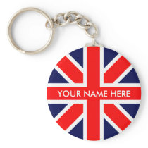 UK flag. Key Chain