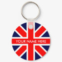UK flag. keychains by asyrum UK flag. keychains