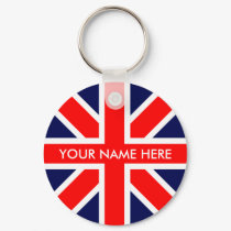 UK flag. keychains