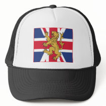 UK Flag Lion hats by ukarmy UK Flag Lion hats