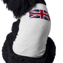 UK FLAG PET TSHIRT