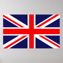 UK flag Posters