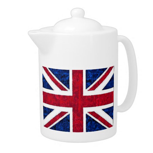 UK FLAG Tea Pot Zazzle