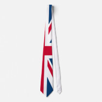 UK flag tie
