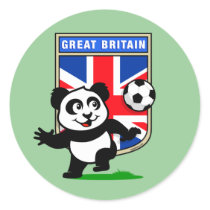 UK Football Panda stickers by cuteunion UK Football Panda stickers