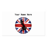 UK Globe, Your Name Here Business Card Templates