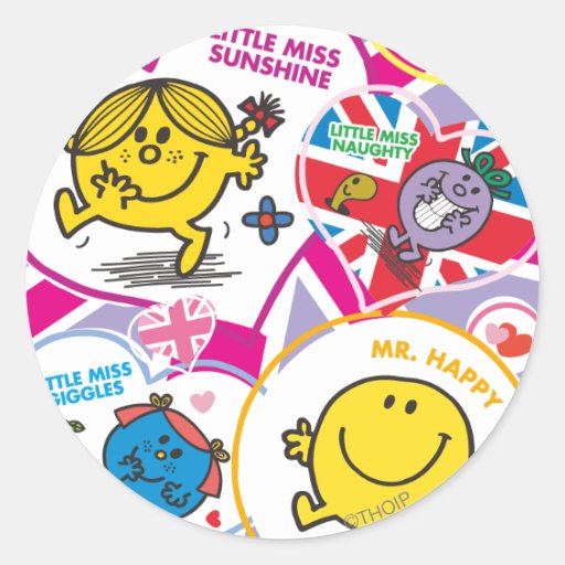 UK Hearts Stickers