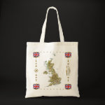 United Kingdom Map Flag Border Bag