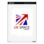 UK Space Agency Decals For iPad 3