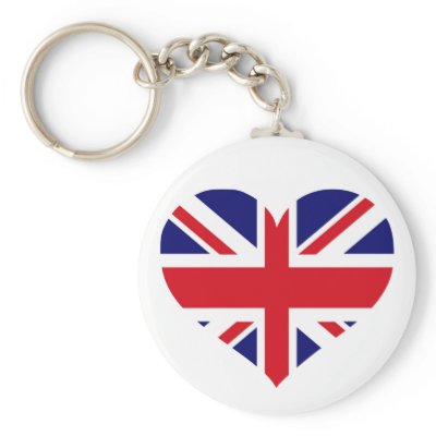 UK Union Jack keychains