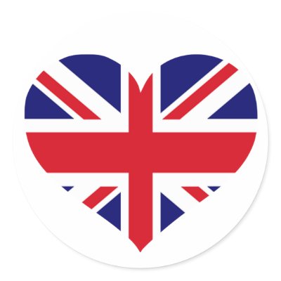 UK Union Jack stickers