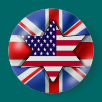 UK/USA FLAG BUTTON buttons