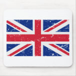 UK Vintage Flag Mousepad