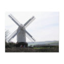 (UK) White Windmill Postcard