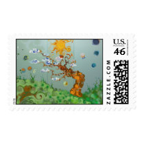 UKA The Tree Postage Stamp
