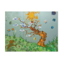 UKA The Tree Post Card